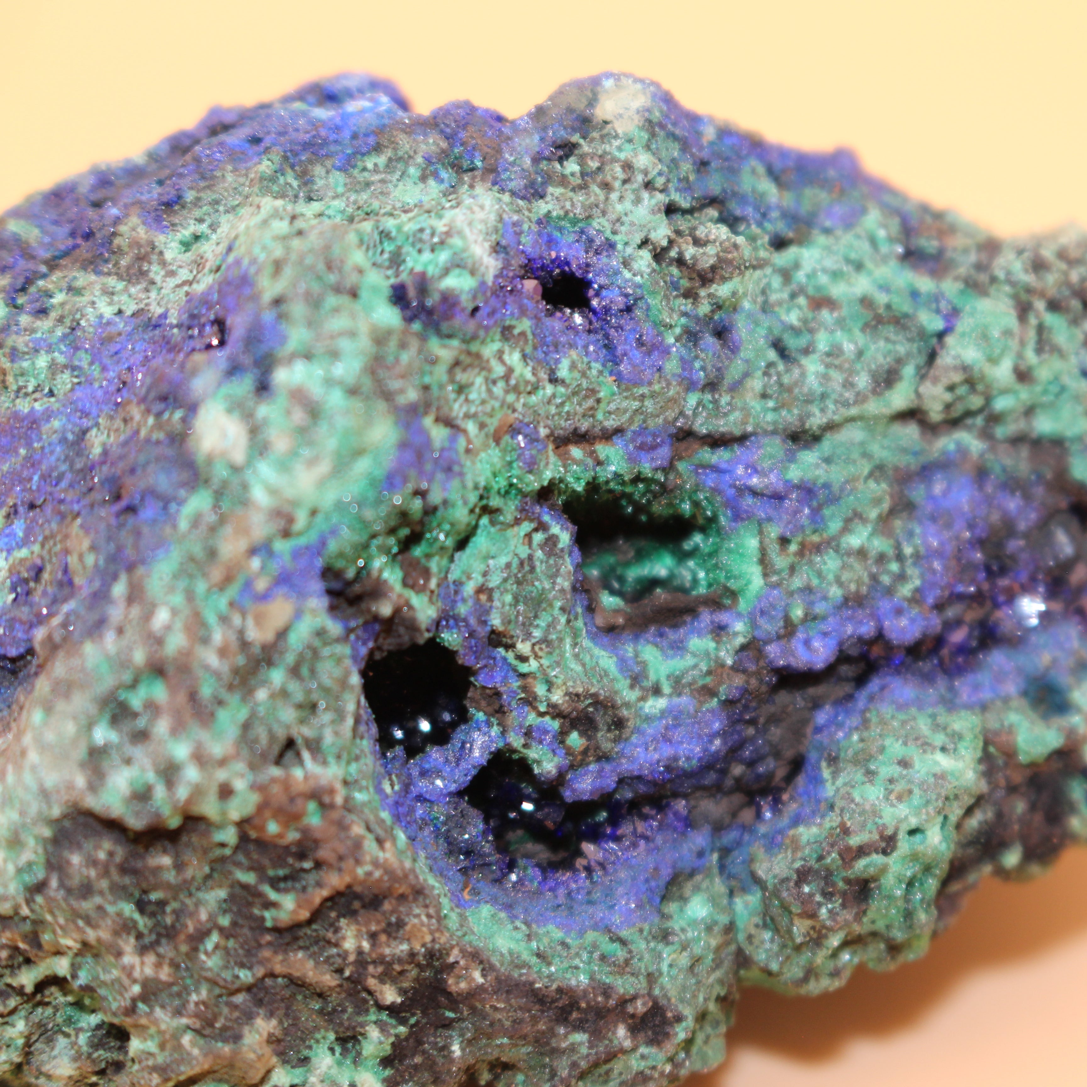 Azurit Malachit Cluster – Blau‑Grüne Energie & Transformation