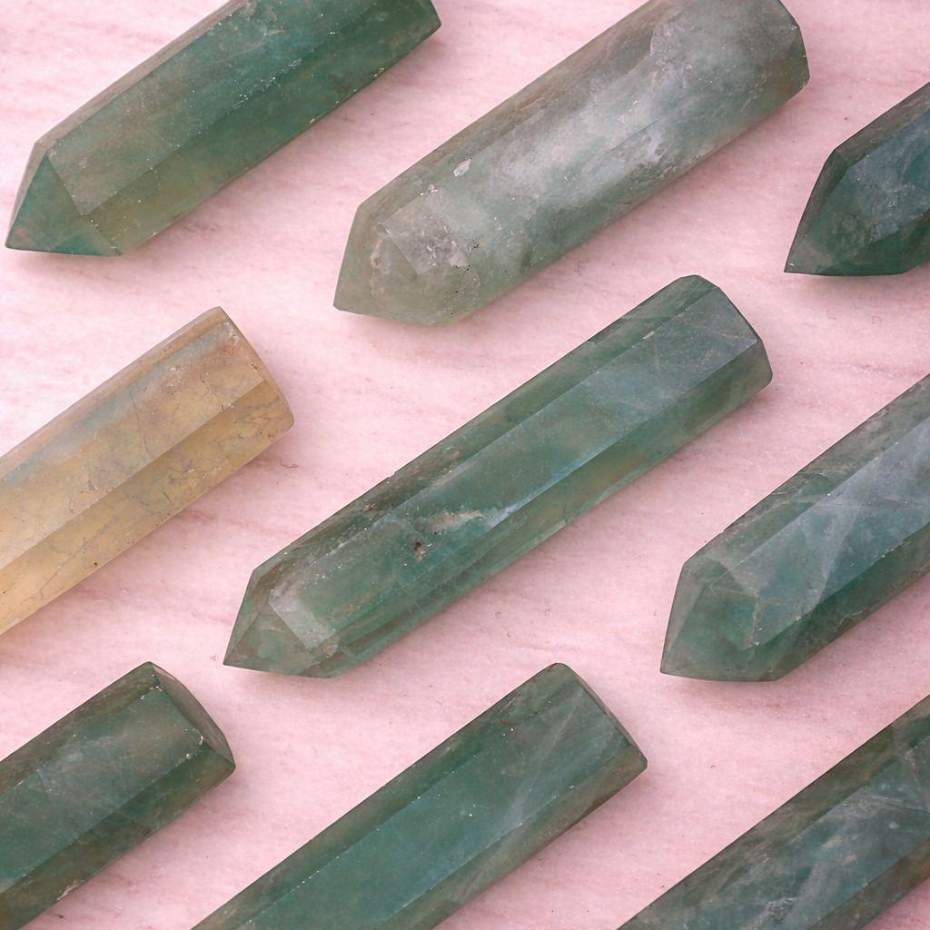 Baja Blast Fluorit Turm – Blau-Grüner Schatz für Klarheit & Intuition