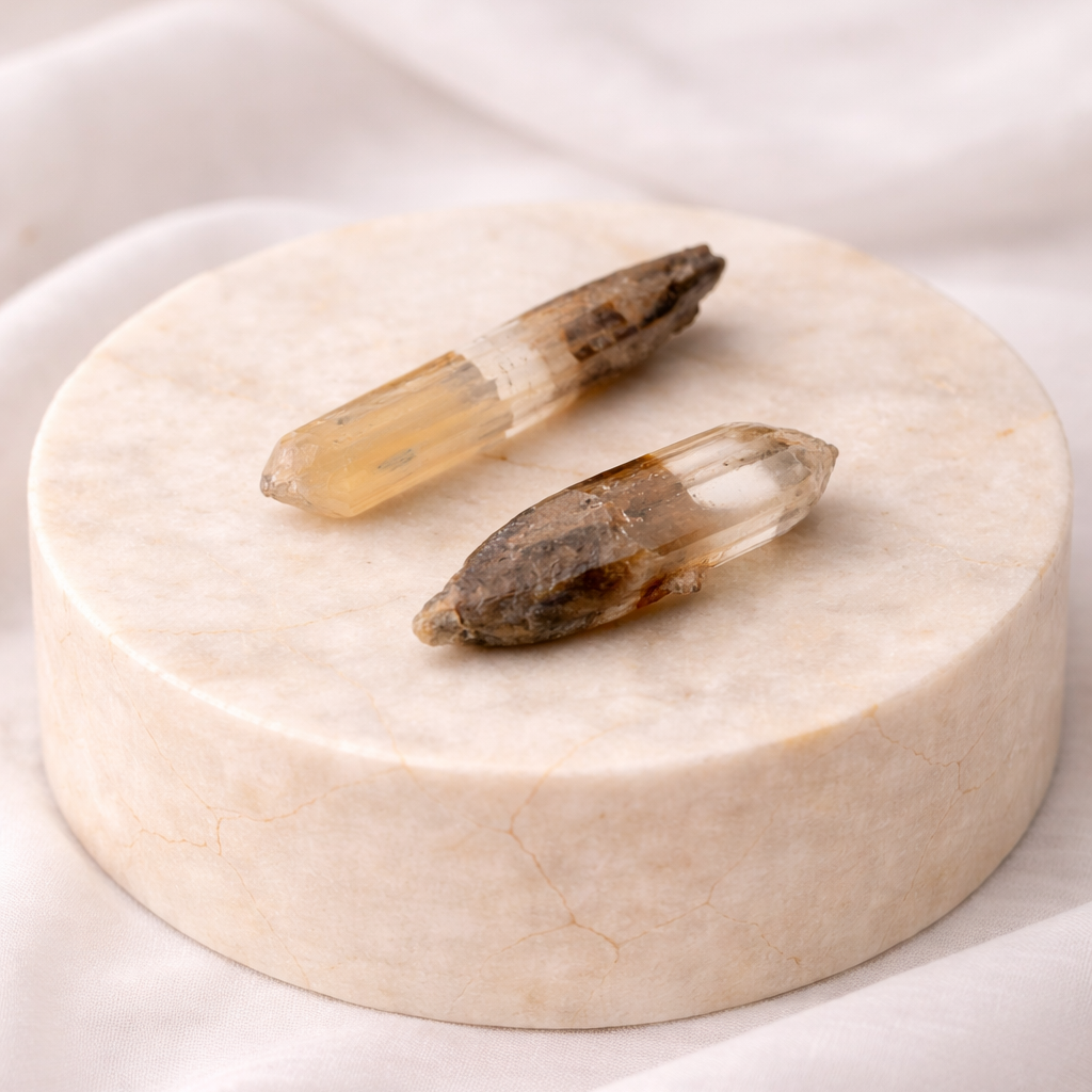 Bergkristall Laser Naturspitz – Klarheit & Fokussierung in reiner Form