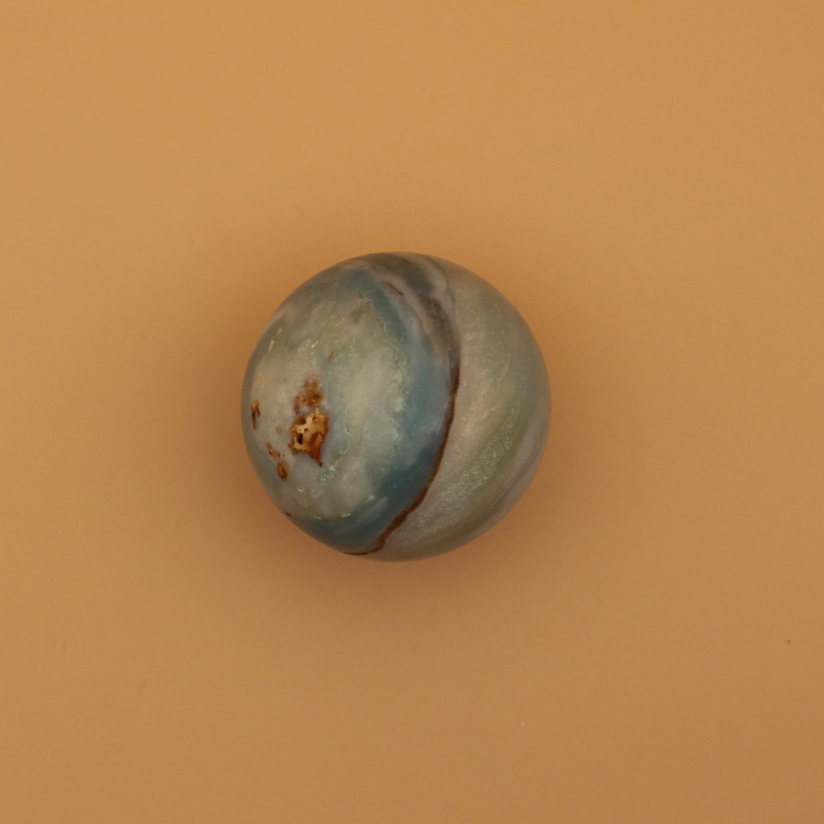 Caribbean Calcite Kugel – Sanfte Klarheit & emotionale Harmonie