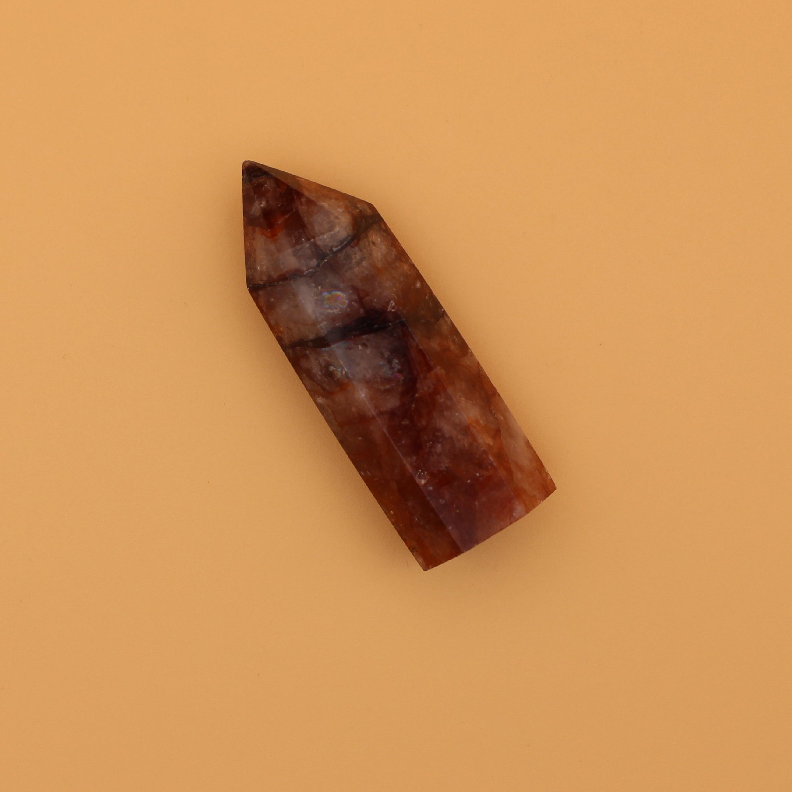 Fire Quartz Turm – Klarheit, Erdung & inneres Feuer