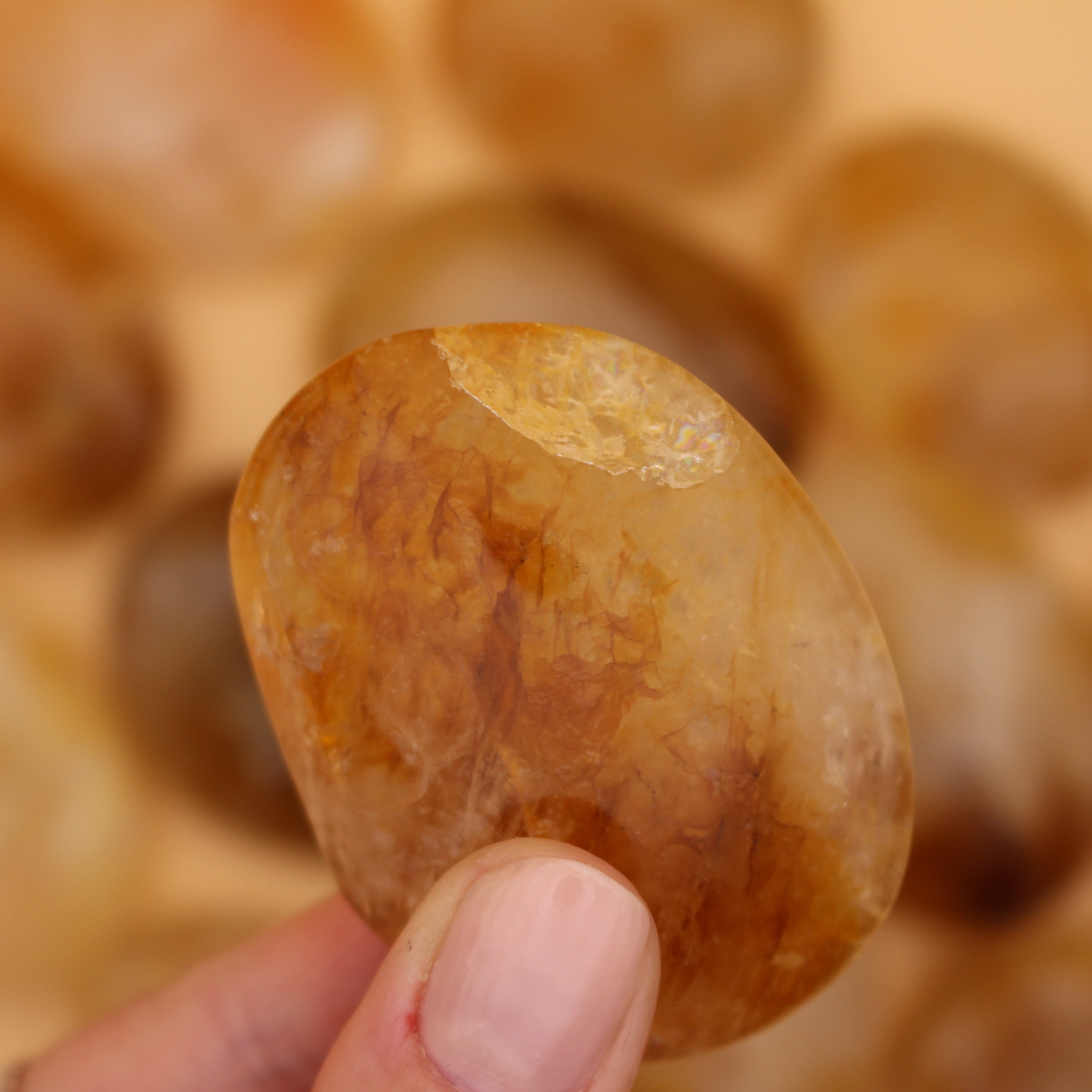 Golden Healer Palmstein – Goldener Meisterheiler zur Stärkung von Körper, Geist & Seele