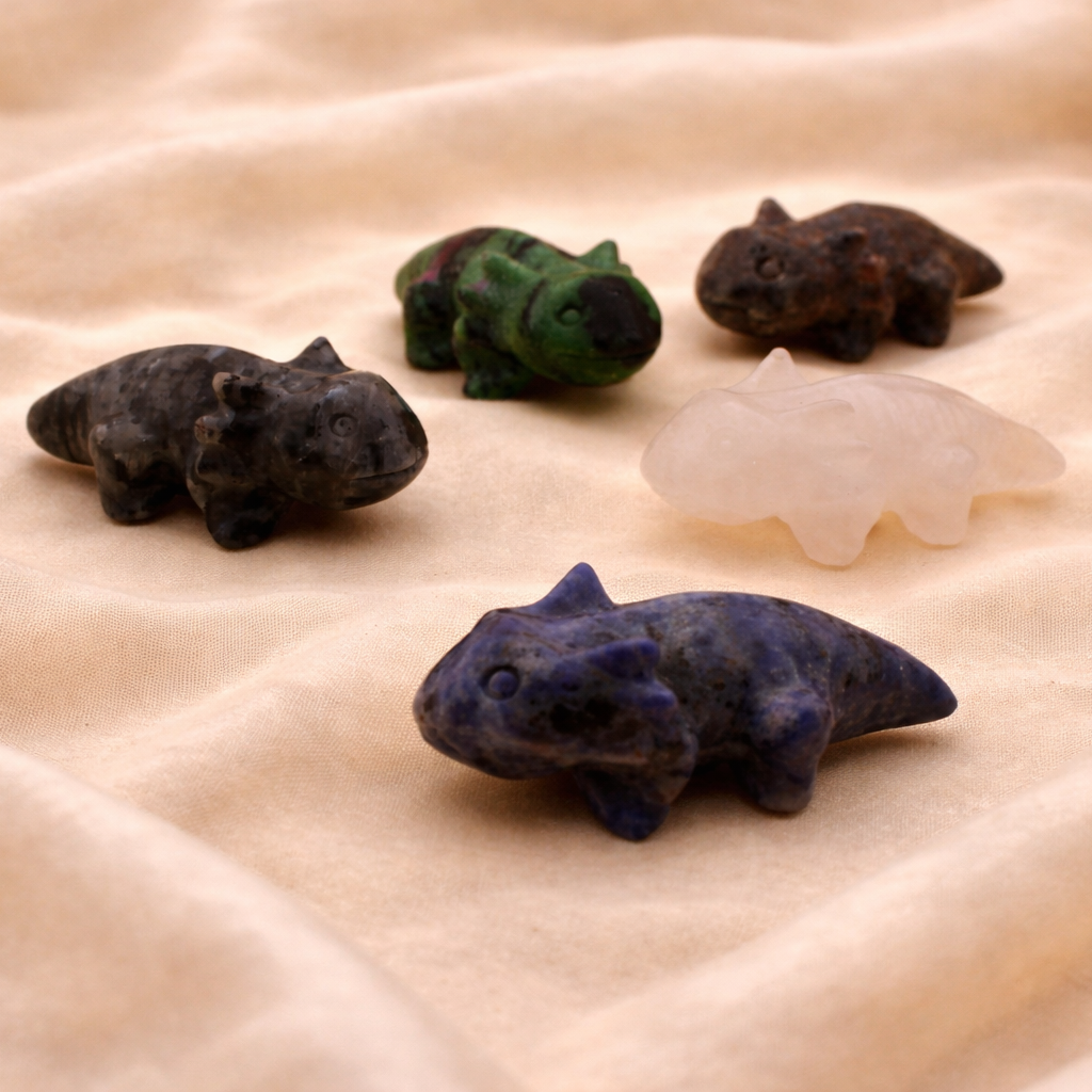 Kristall‑Salamander – Symbol der Erneuerung & transformierenden Kraft