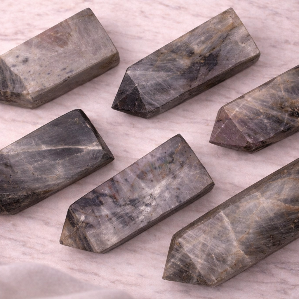 Labradorit Turm – Mystischer Lichtfänger für Intuition & Schutz