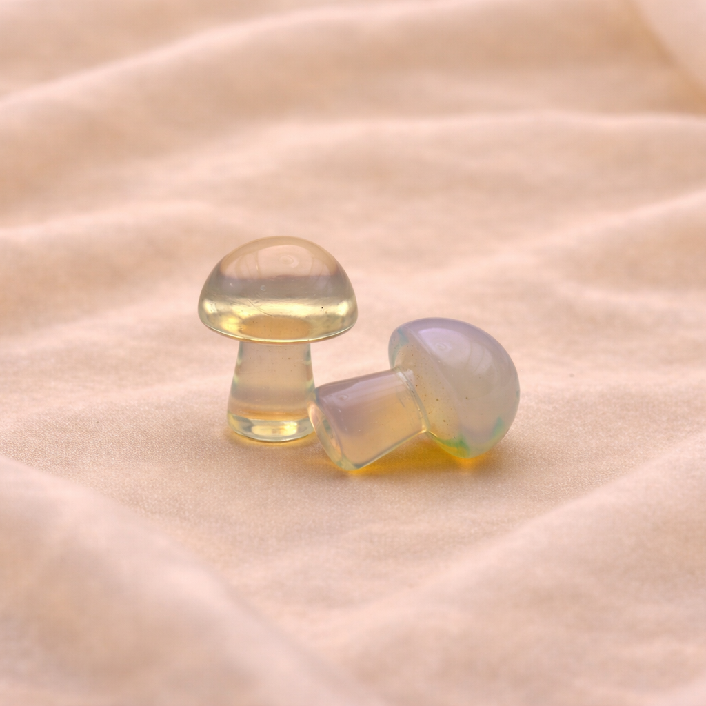 Opalit Kristall-Pilz – Sanfte Energie & Licht