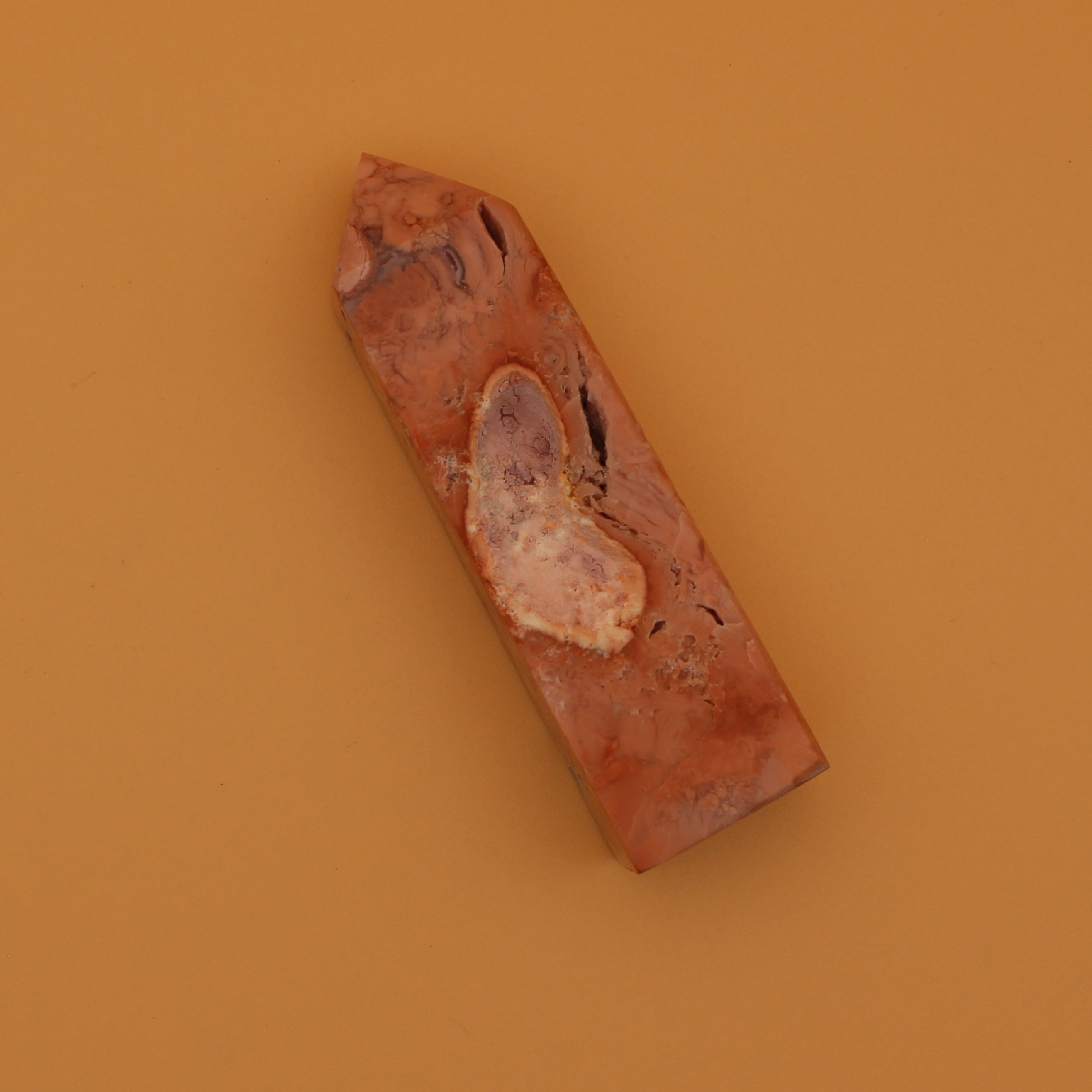 Pink Agate Turm – Sanfte Herzensenergie & emotionale Balance