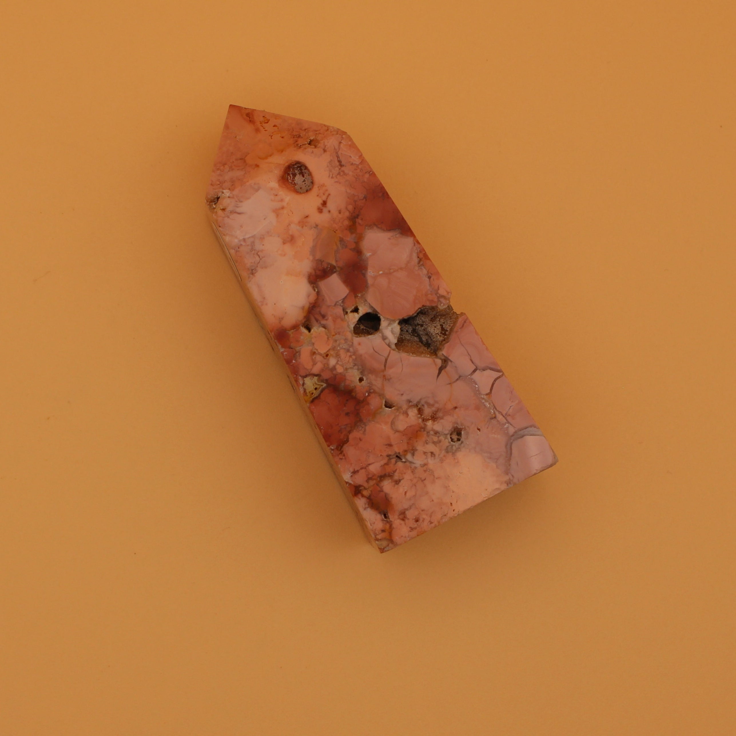 Pink Agate Turm – Sanfte Herzensenergie & emotionale Balance