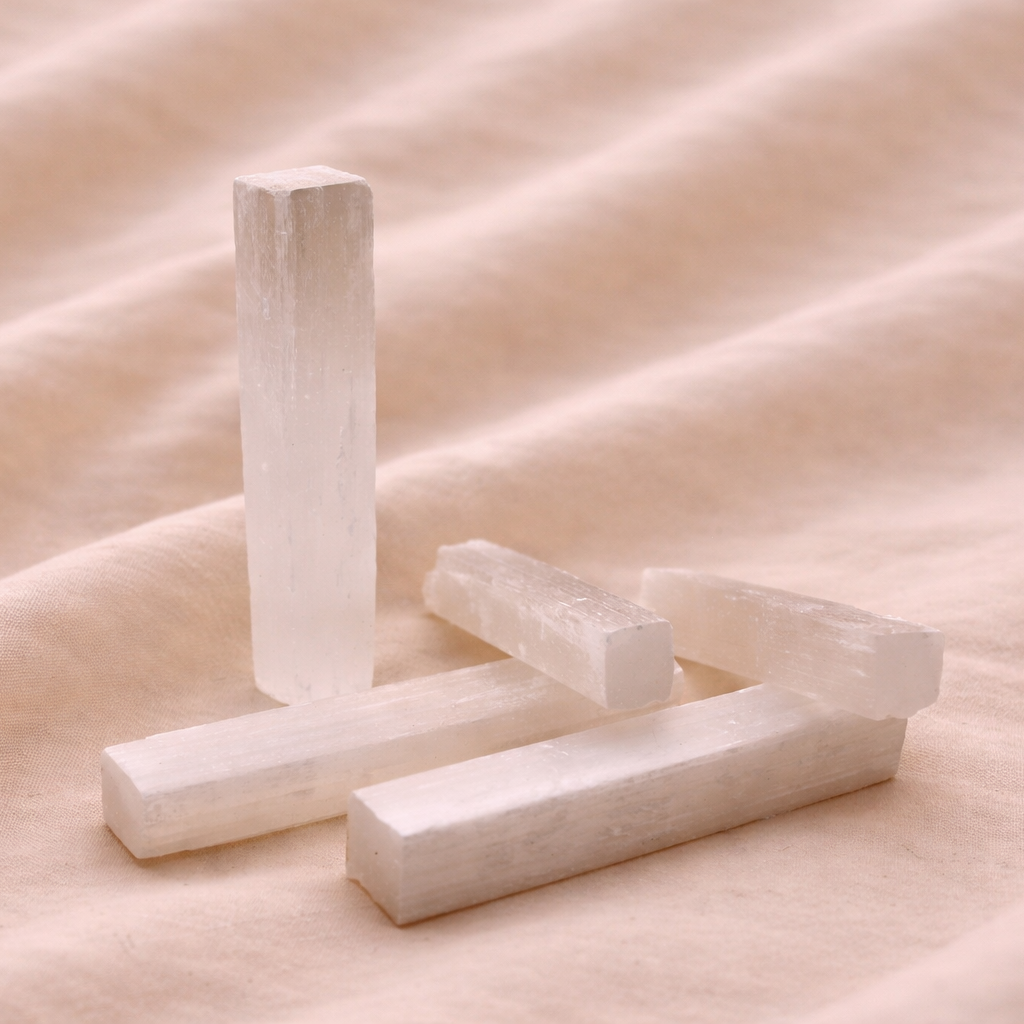 Selenit Stick – Licht, Klarheit & energetische Reinigung
