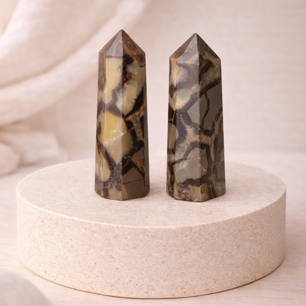 Septarien-Turm – Erdende Kraft & uralte Weisheit in einzigartiger Struktur