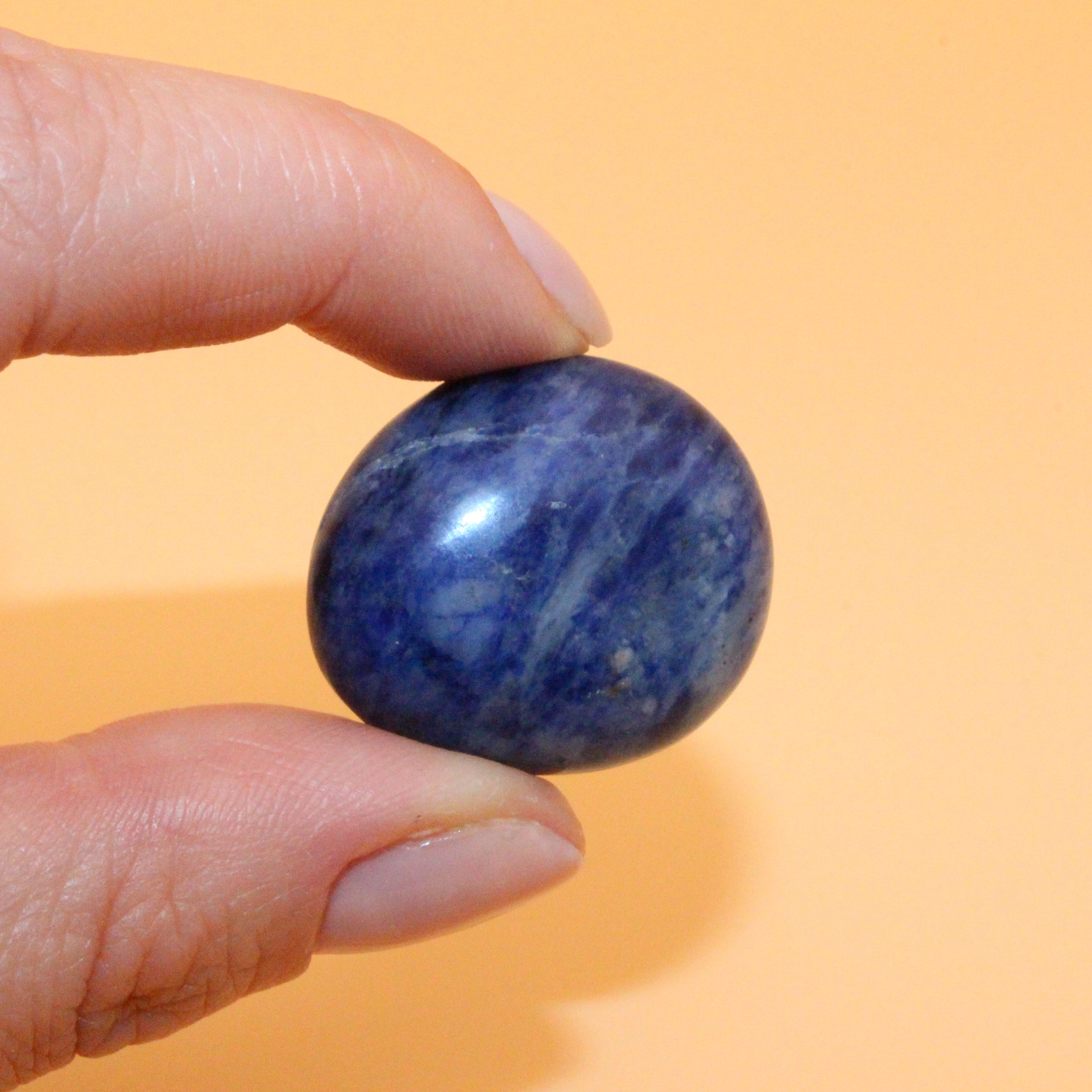 Sodalith Trommelstein – Stein der Klarheit & Intuition