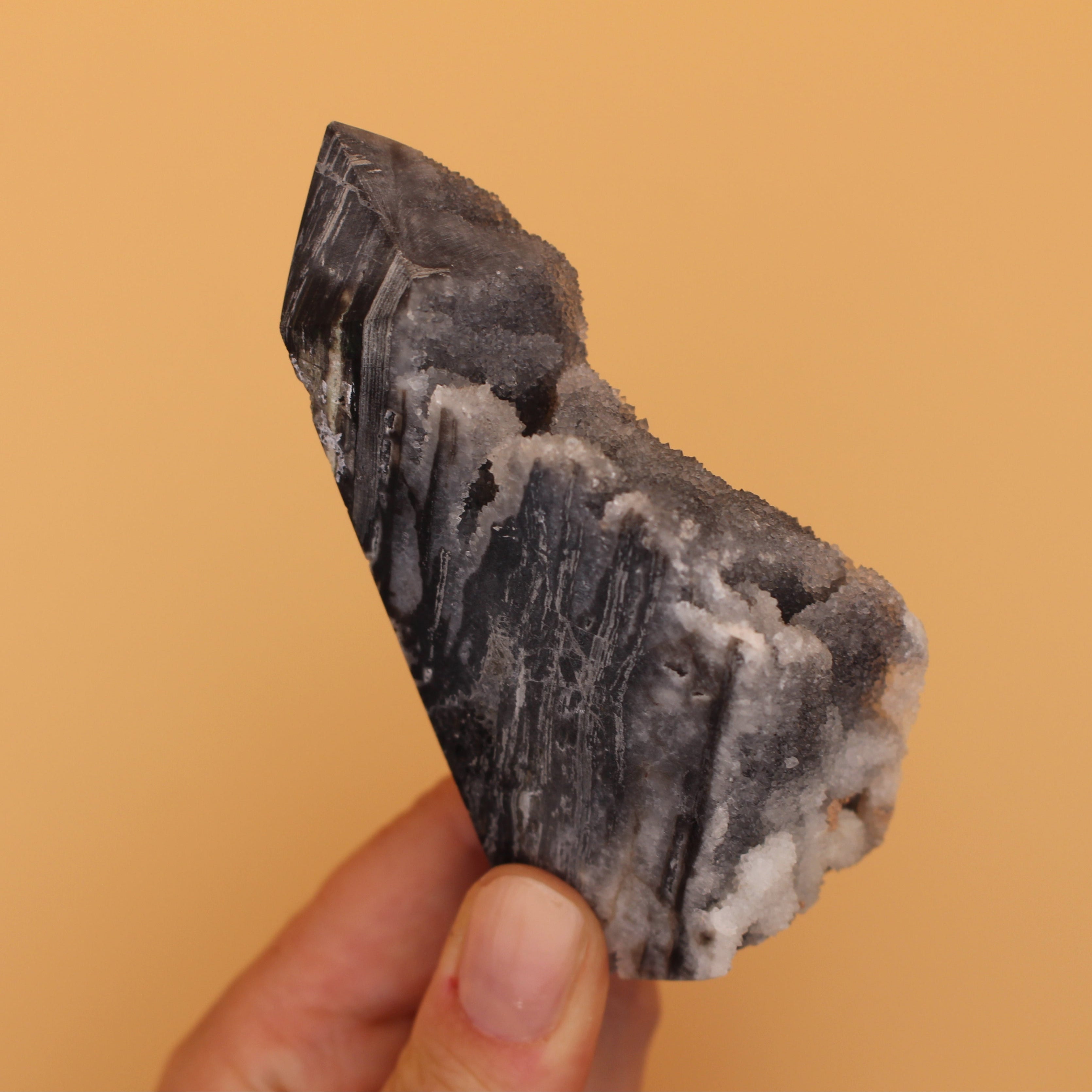 Sphalerit Drusen Turm – Erdung, Klarheit & kreative Energie