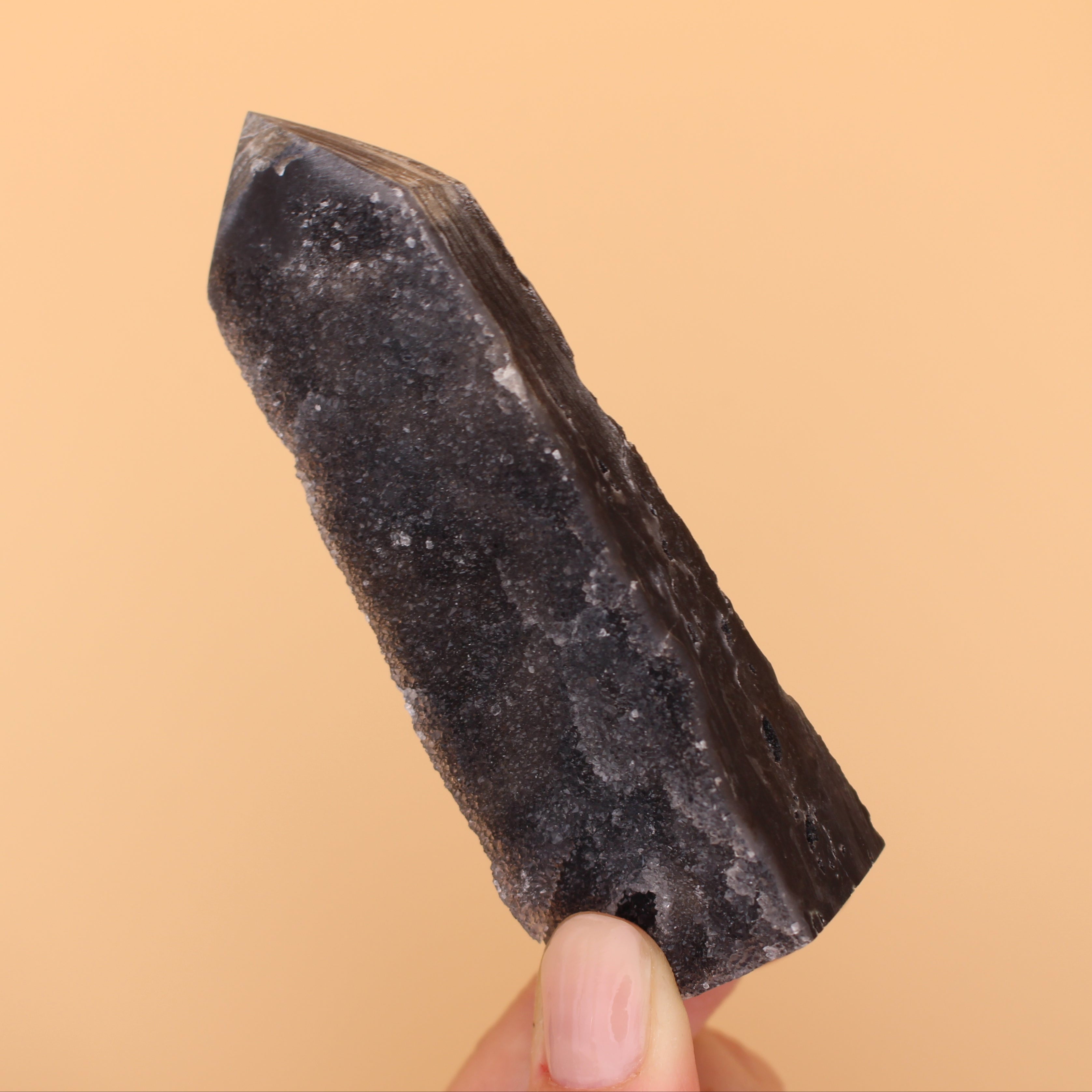 Sphalerit Drusen Turm – Erdung, Klarheit & kreative Energie