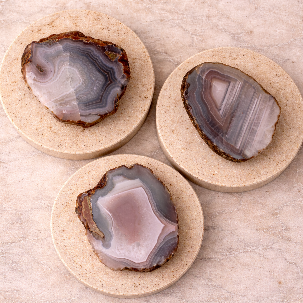 Zhonguo Red Agate Cluster – Intensiver Warring States Achat mit roter Seelenkraft